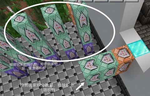 我的世界抽奖机怎么做