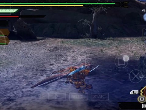 怪物猎人p3显血怎么用