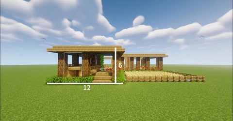 我的世界小木屋怎么做[图1]