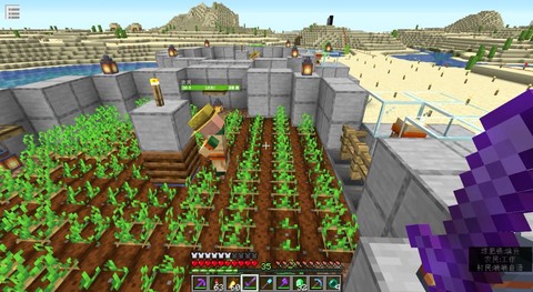 我的世界怎么快速填箱